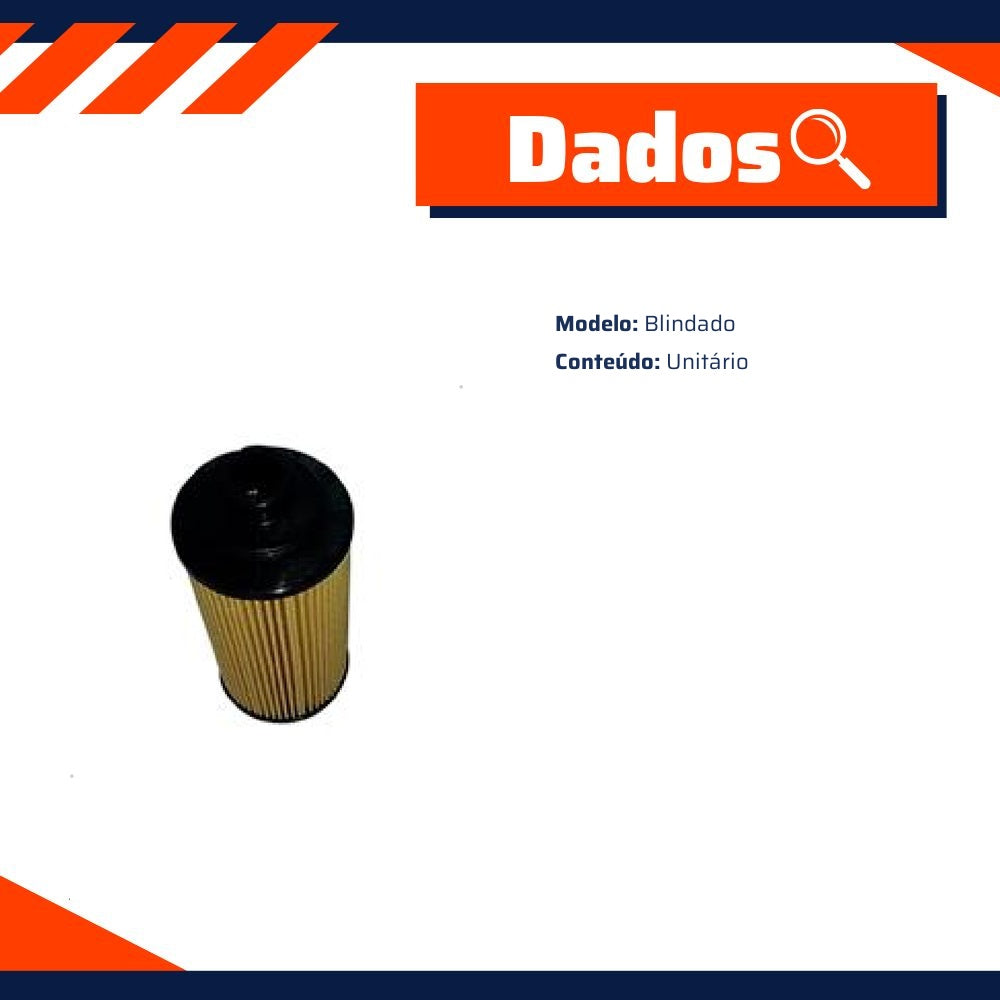Filtro de Óleo Lubrificante para Chevrolet S10 - Delphi - EFL785 - (2)