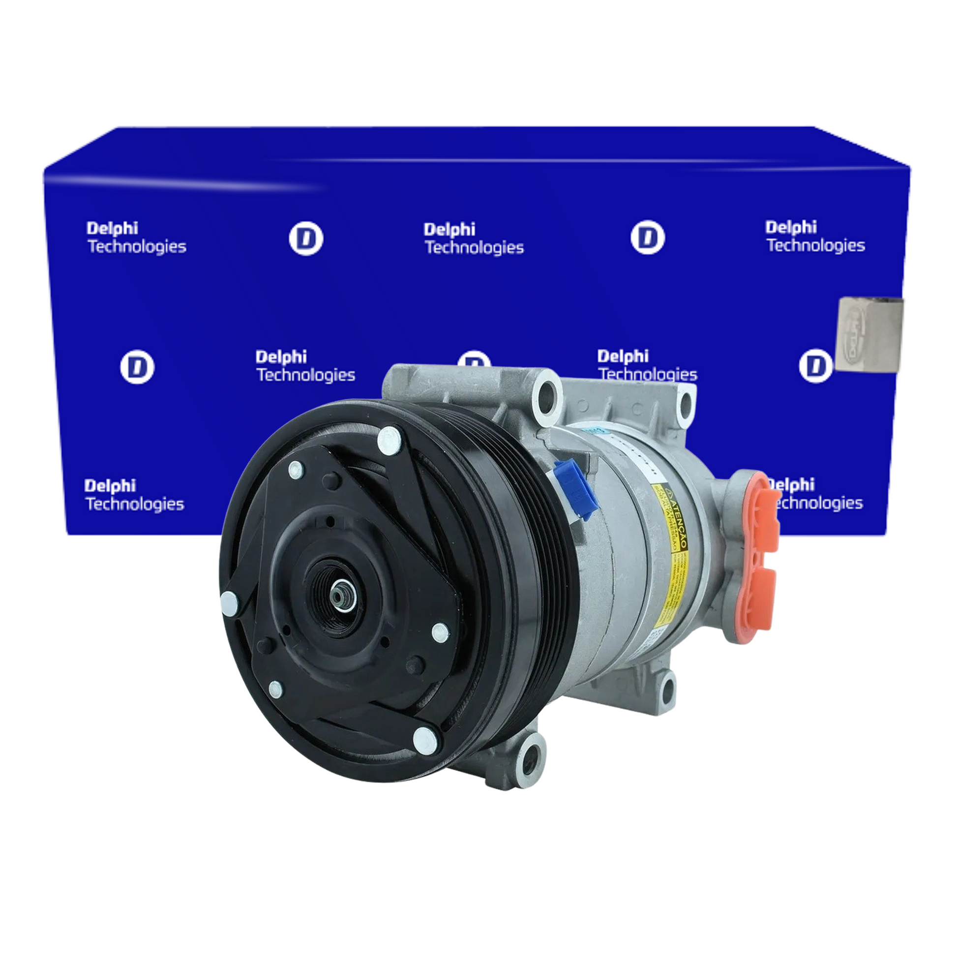 Compressor Ar Condicionado S10 2.2 2.5 4.3 BLAZER 4.3 - Delphi - M100013 - (1)