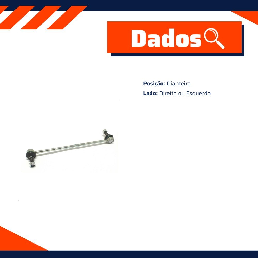 Bieleta Dianteira Lado Direito ou Esquerdo para Volvo XC60 - Delphi - TC1919 - (2)