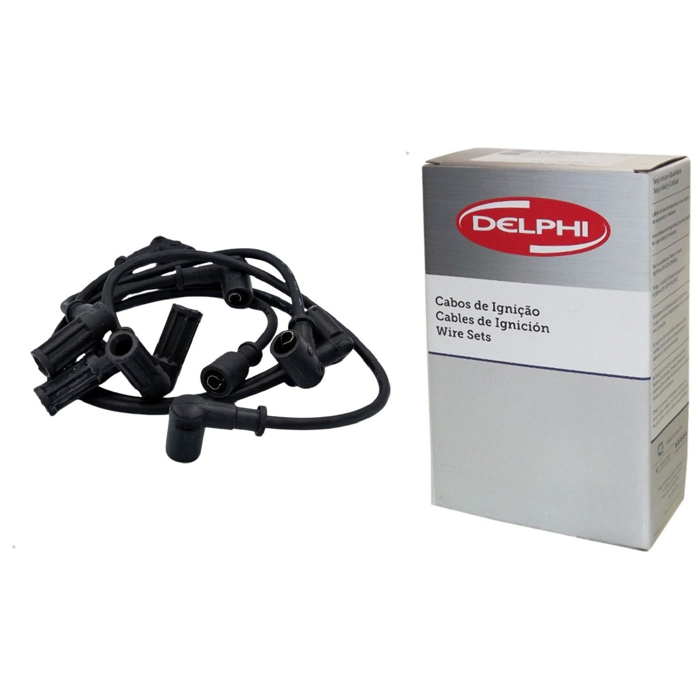Kit Cabo de Vela e 4 Velas Ignição Yttrium - Delphi - XH40005 / XS10032 - (3)