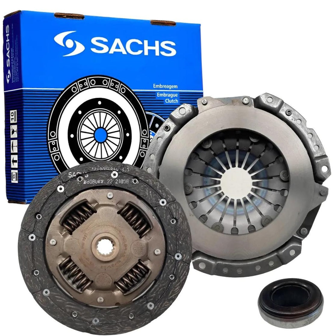 Kit de Embreagem - SACHS - 3000 001 211 - (1)
