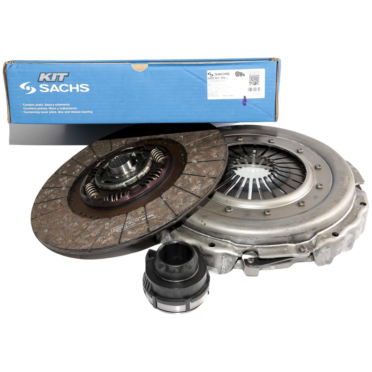 Kit de Embreagem - SACHS - 3400 001 309 - (4)