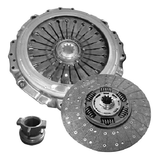 Kit de Embreagem Monodisco - SACHS - 6168 - (1)