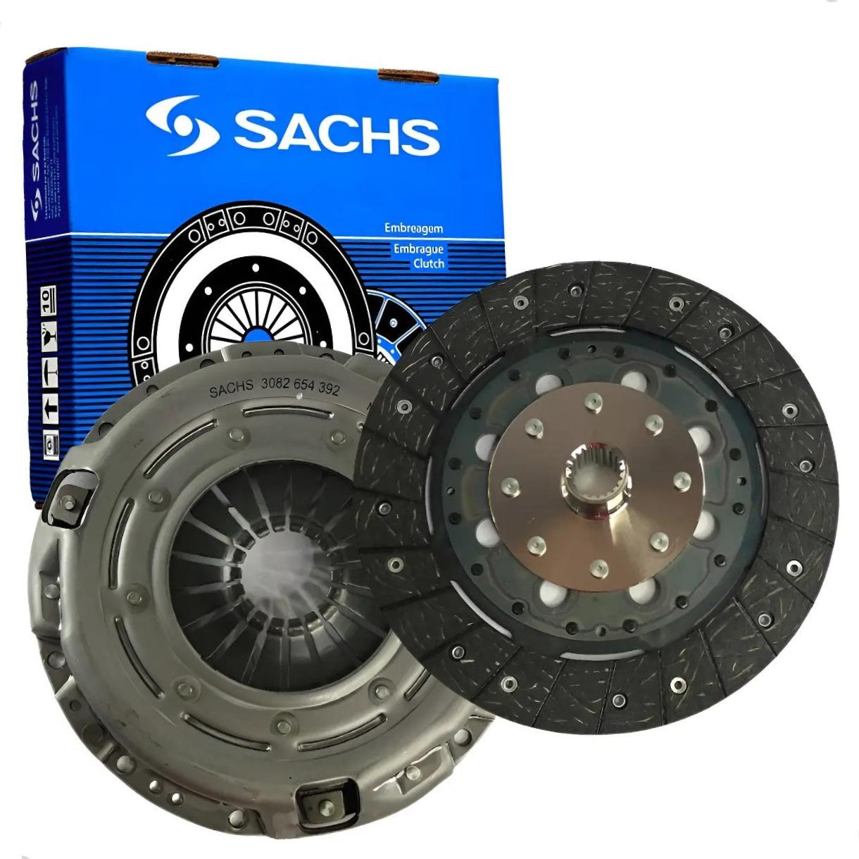 Kit de Embreagem Monodisco - SACHS - 6402 - (1)