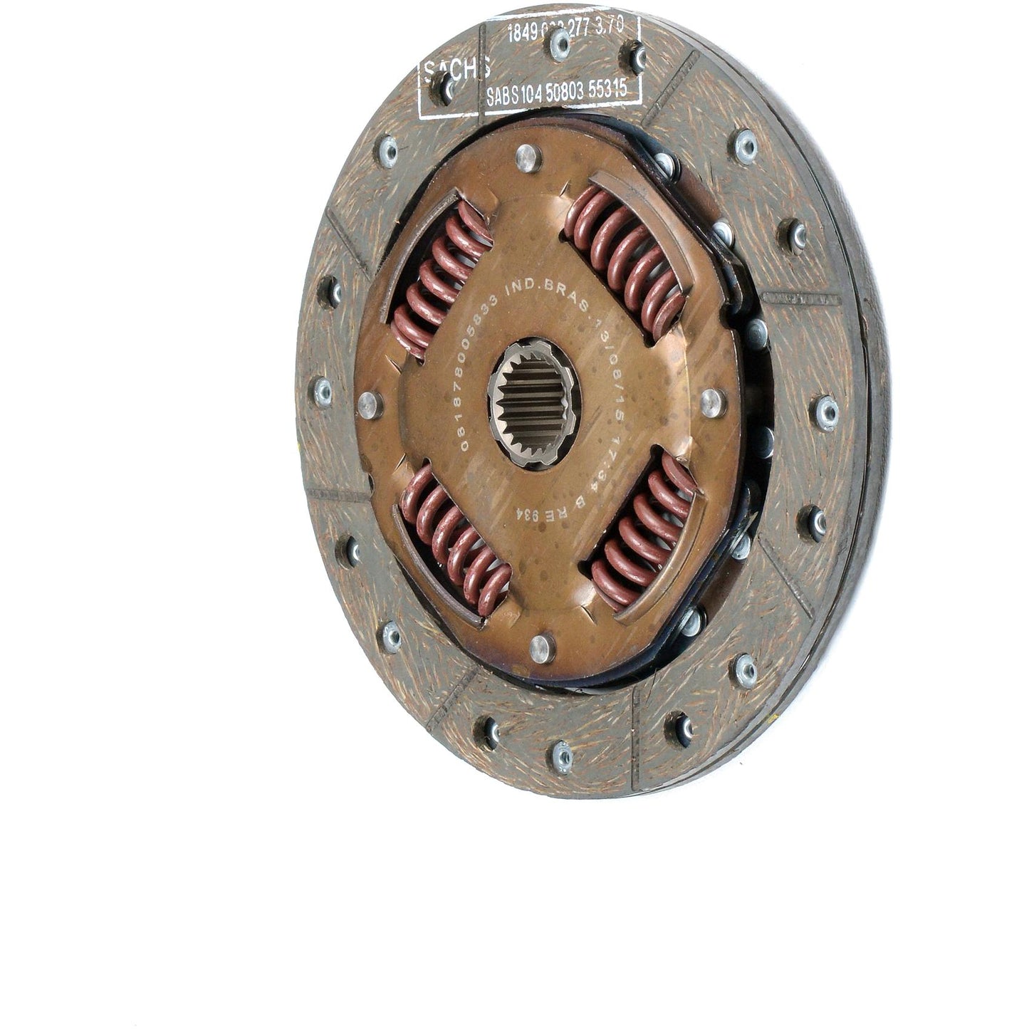 Kit de Embreagem Monodisco - SACHS - 6267 - (1)