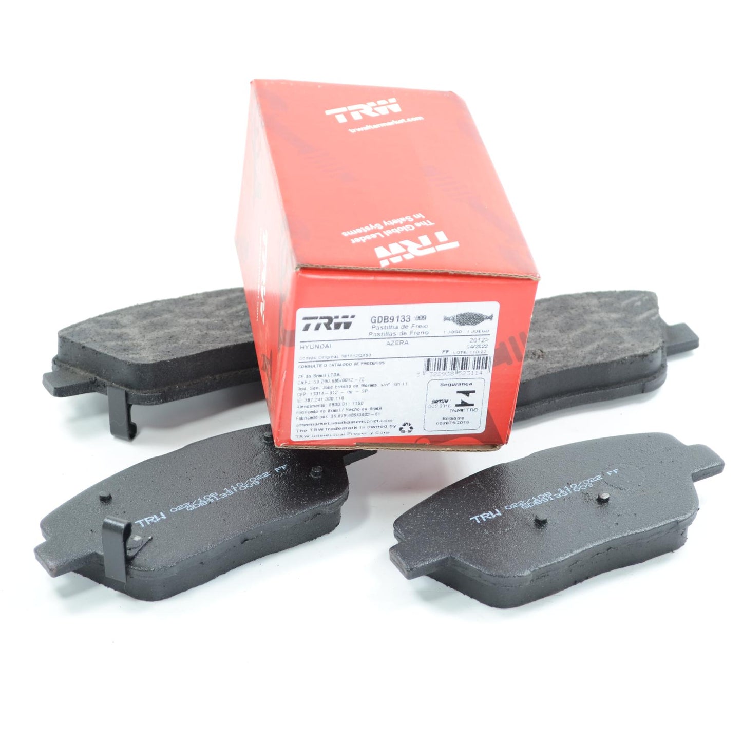 Pastilha de Freio Dianteira - TRW - GDB9133 - (1)