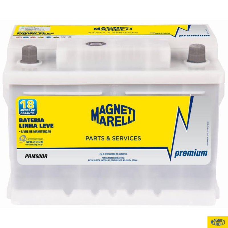 Bateria Automotiva Premium - Magneti Marelli - PRM60DR - (1)