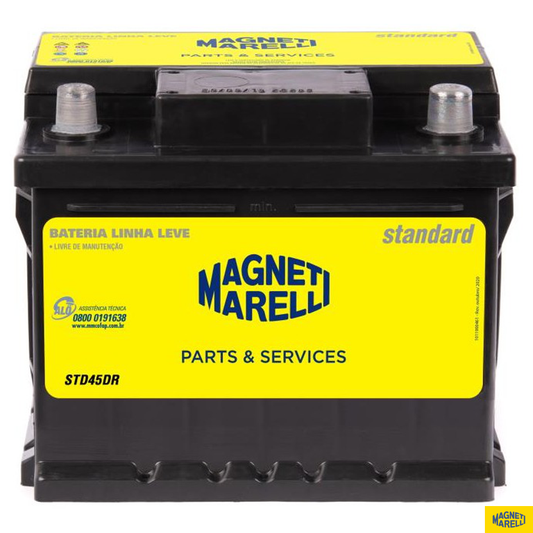 Bateria Automotiva Standard - Magneti Marelli - STD45DR - (1)