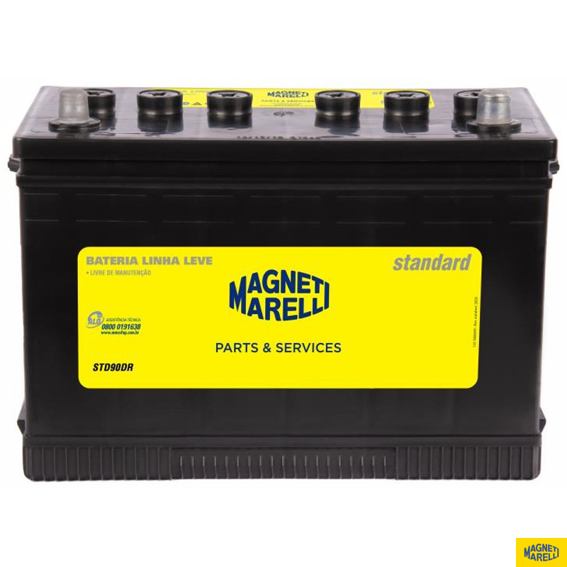 Bateria Automotiva Standard Toyota Hilux - Magneti Marelli - STD90DR - (1)