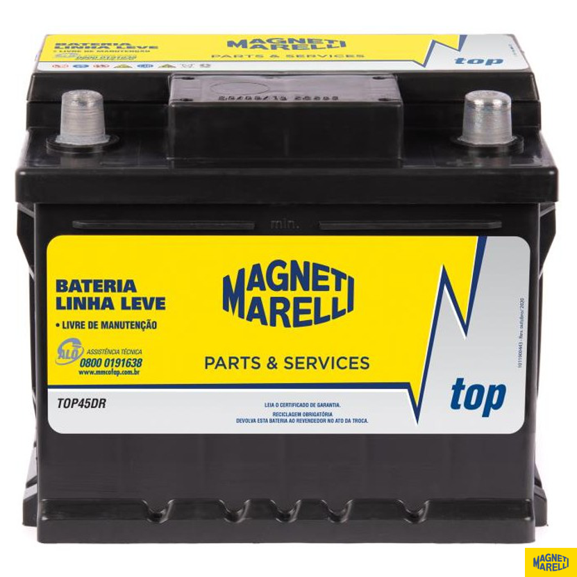Bateria Automotiva Top - Magneti Marelli - TOP45DR - (1)