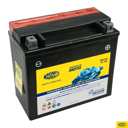 Bateria para Moto 12V 18Ah - Magneti Marelli - MM20LBS - (1)