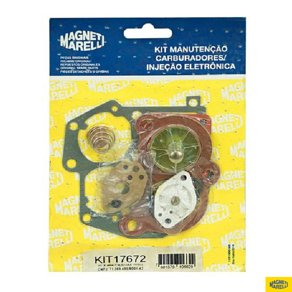 Kit De Manutenção De Carburador - Magneti Marelli - KIT17672 - (1)