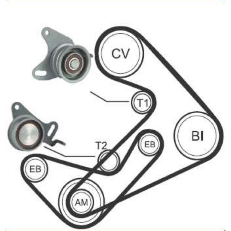 Kit Correia E Tensor - Magneti Marelli - KDMM9961 - (2)