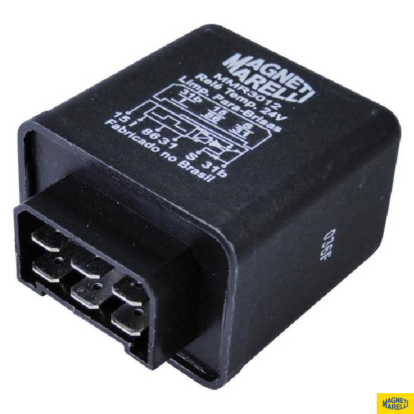 Relé do Limpador do Para-brisas 24V - Magneti Marelli - MMR3012 - (1)