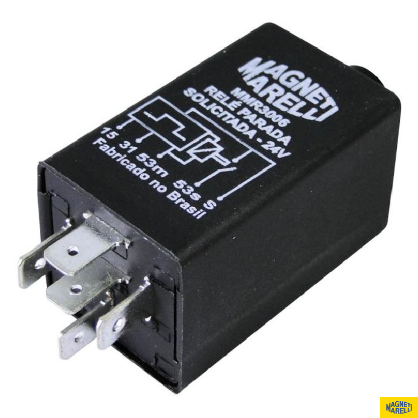 Relé de Parada Solicitada 24V - Magneti Marelli - MMR3006 - (1)
