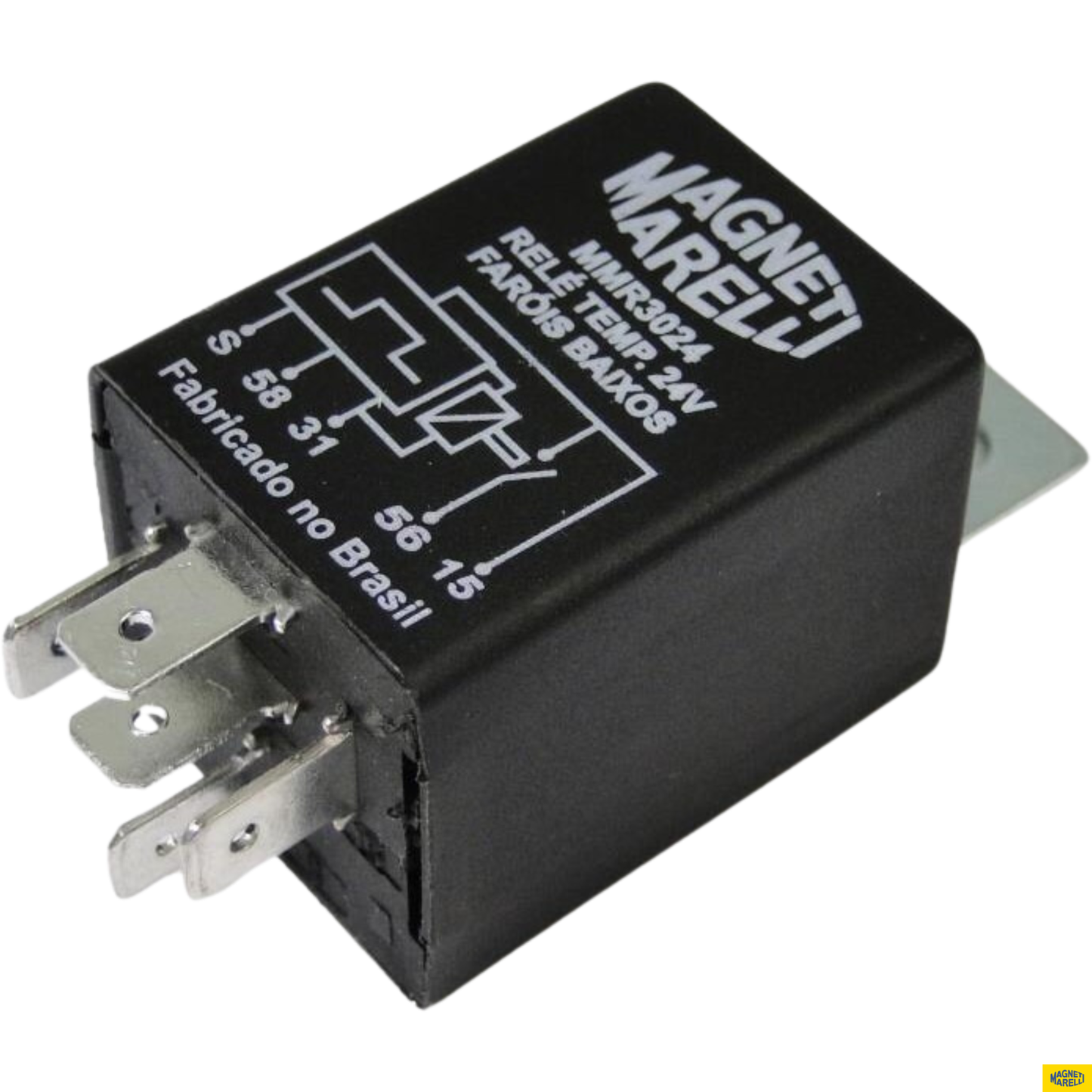 Relé de Faróis Baixos 24V - Magneti Marelli - MMR3024 - (1)