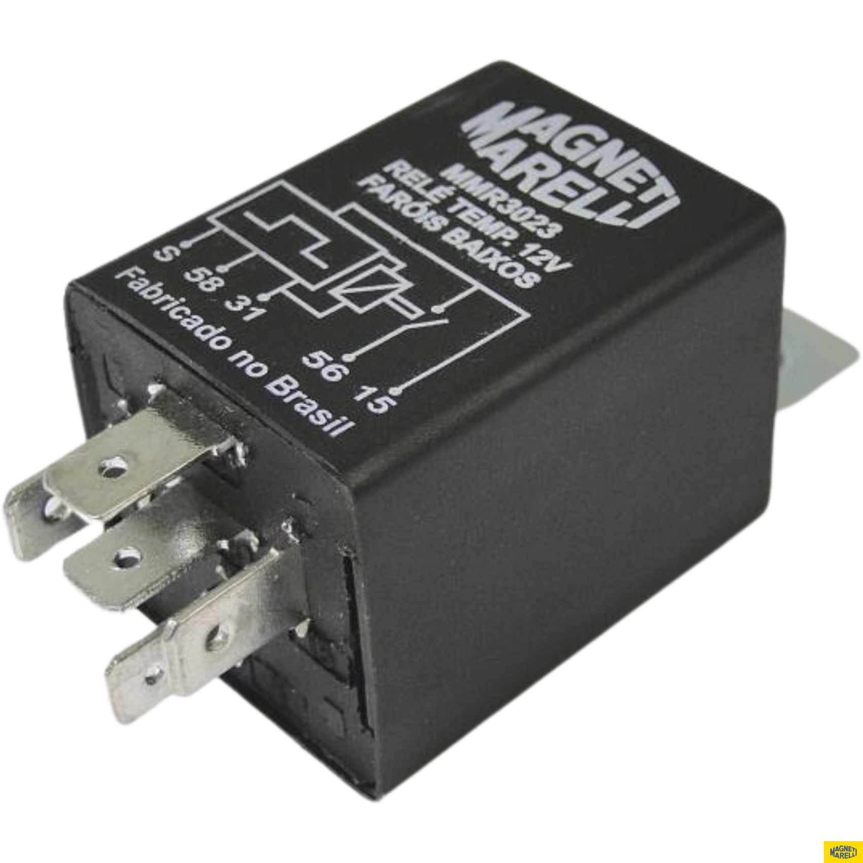 Relé de Faróis Baixos 12V - Magneti Marelli - MMR3023 - (1)