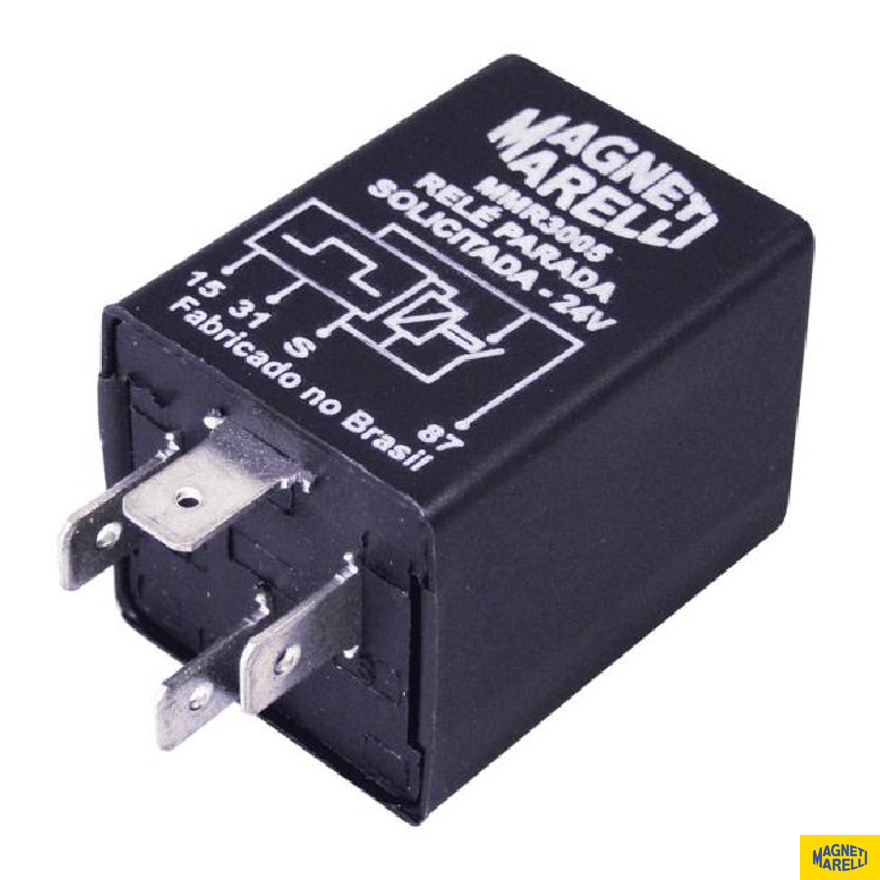 Relé de Parada Solicitada 24V - Magneti Marelli - MMR3005 - (1)