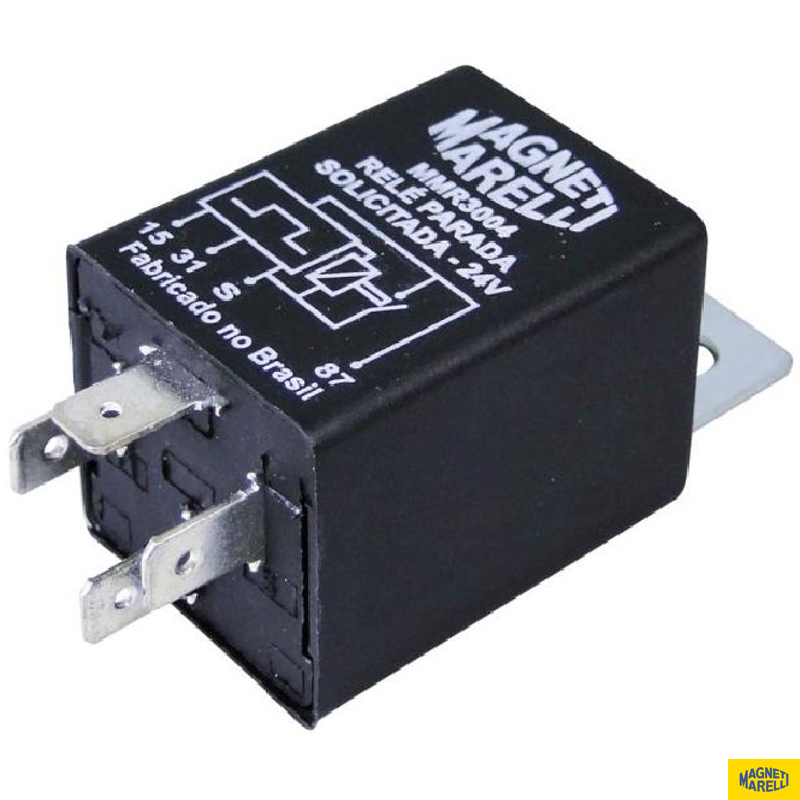 Relé de Parada Solicitada 24V - Magneti Marelli - MMR3004 - (1)