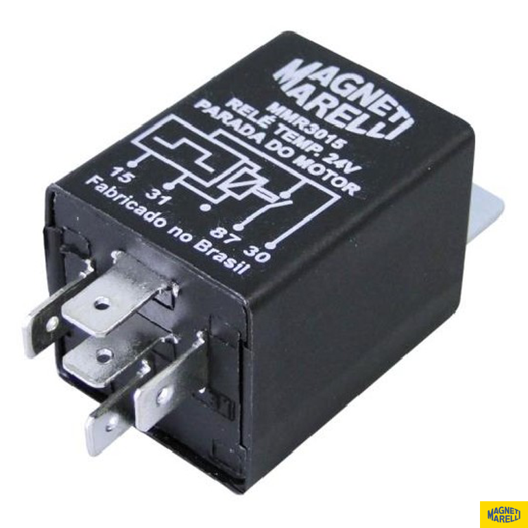 Relé de Parada do Motor 24V - Magneti Marelli - MMR3015 - (1)
