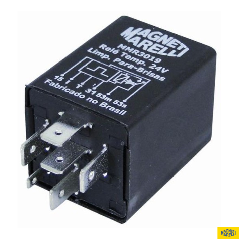 Relé do Limpador do Para-brisas 24V - Magneti Marelli - MMR3019 - (1)