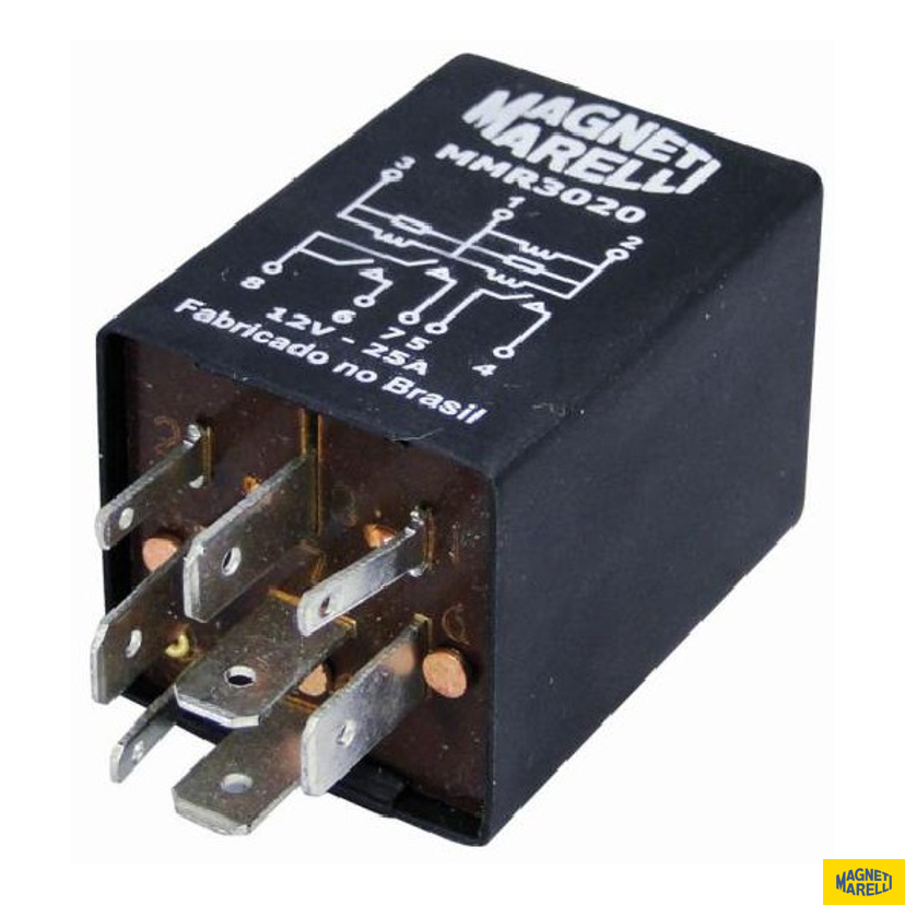 Relé 12V 25A - Magneti Marelli - MMR3020 - (1)