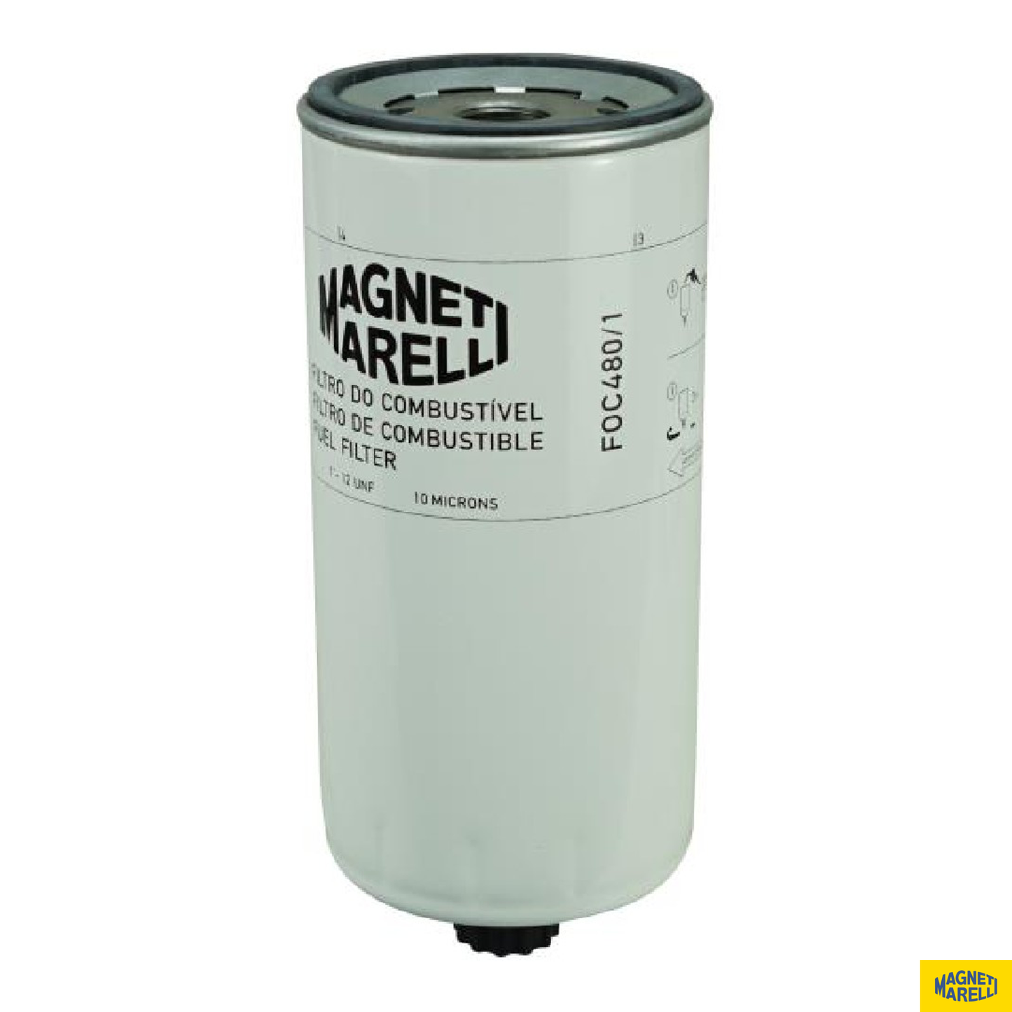 Filtro De Óleo Combustível - Magneti Marelli - FOC480/1 - (1)