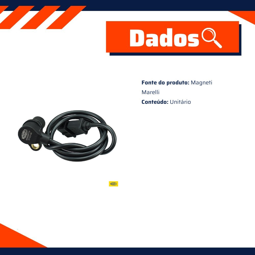 Sensor De Rotação - Magneti Marelli - SRM8010 - (2)