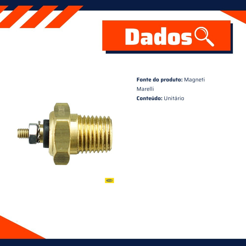 Sensor De Temperatura Da Partida Á Frio - Magneti Marelli - STPF03017 - (2)