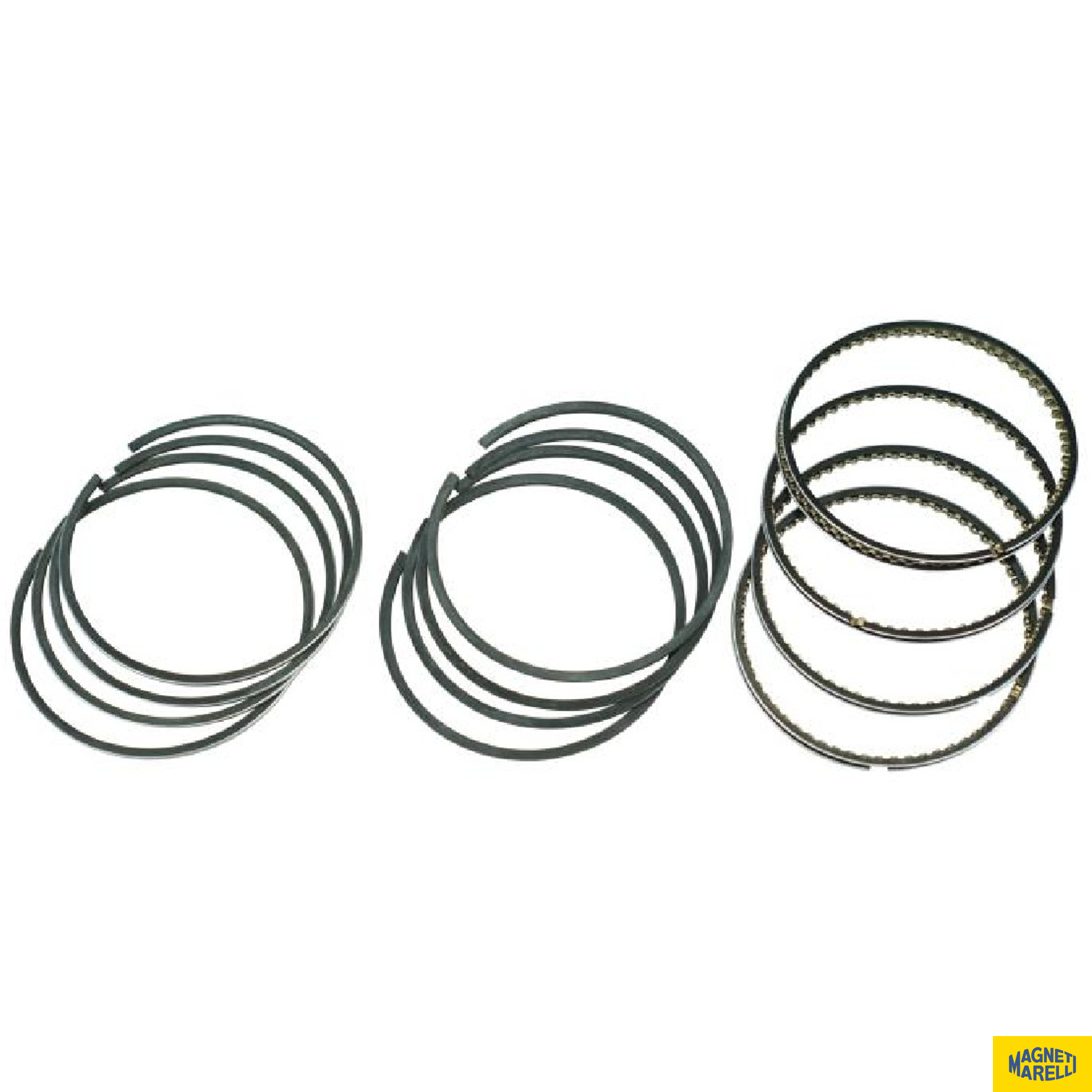 Jogo de Anéis do Pistão 0,50 4 Cilindros para Renault CLIO e Kangoo - Magneti Marelli - JA18002.50 - (1)