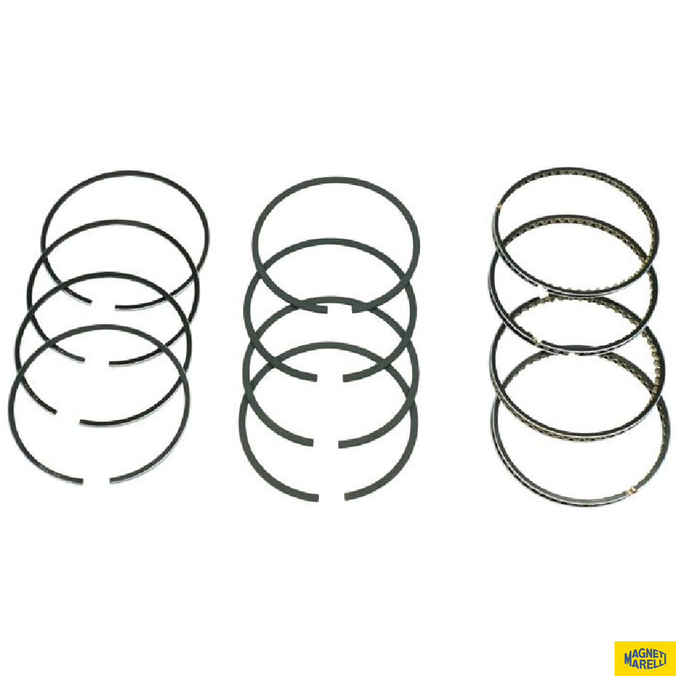 Jogo de Anéis do Pistão STD 4 Cilindros para Ford Escort e Volkswagen Gol - Magneti Marelli - JA01002 - (1)