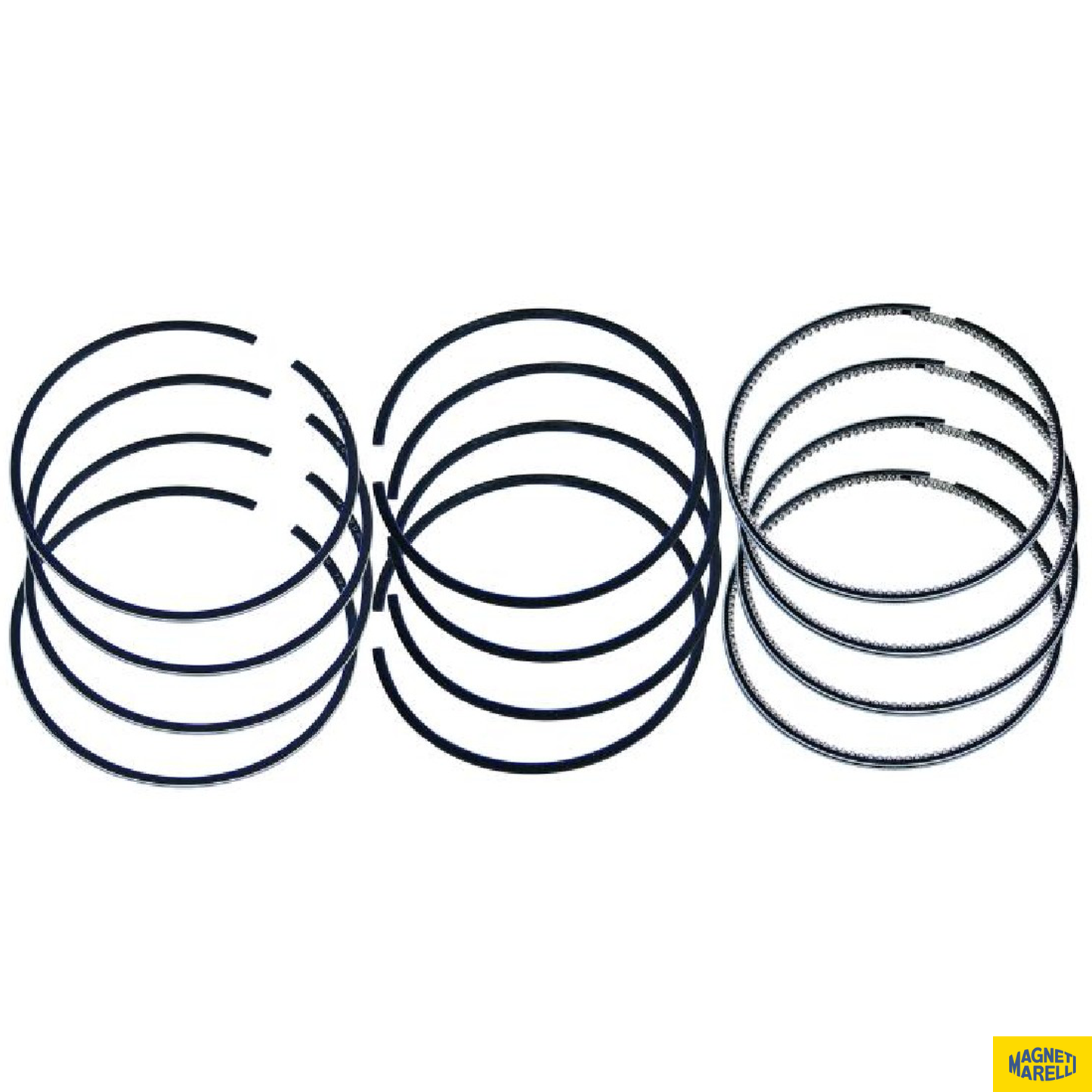 Jogo de Anéis do Pistão 1,00 4 Cilindros para Chevrolet Onix e Prisma - Magneti Marelli - JA04011.100 - (1)