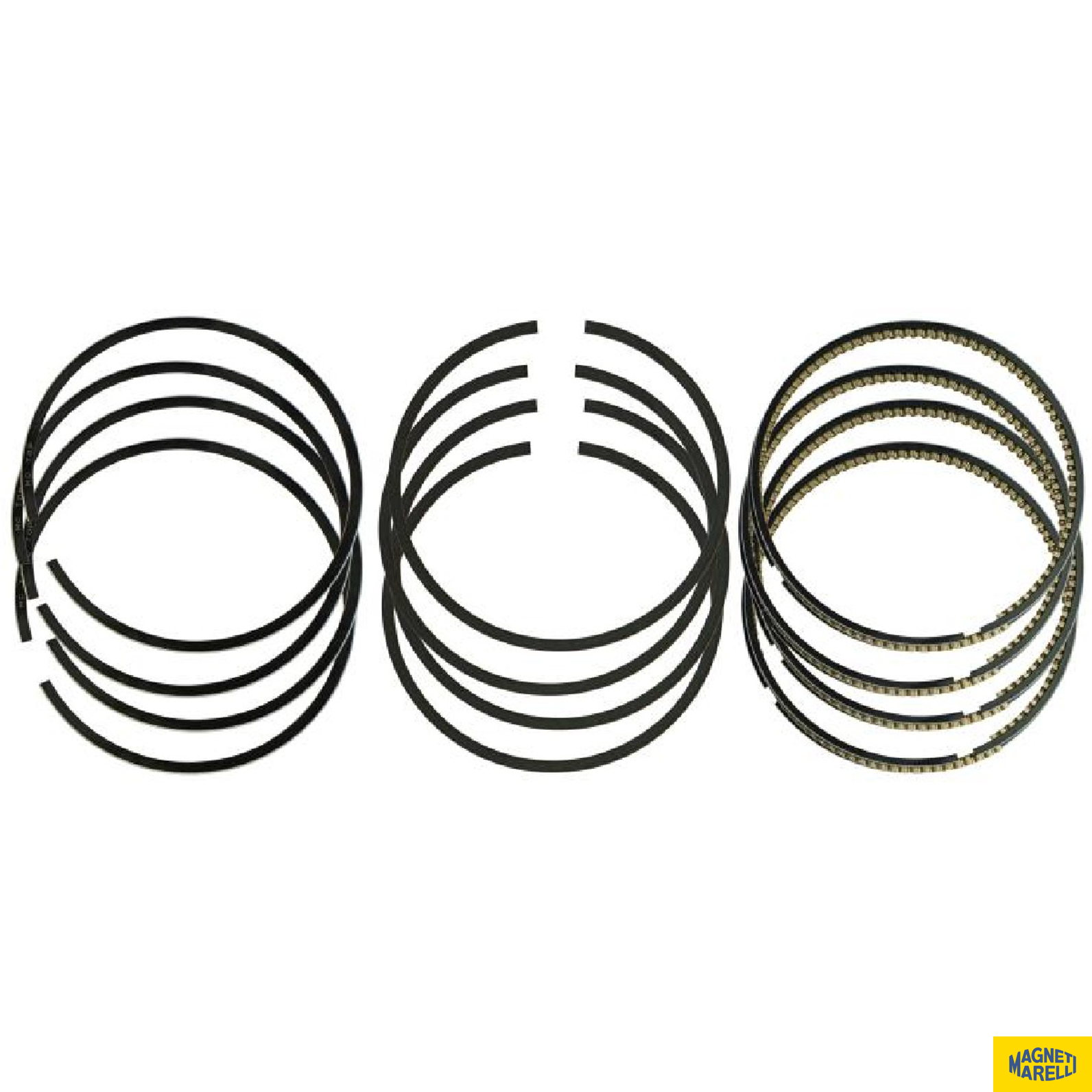 Jogo de Anéis do Pistão 0,50 4 Cilindros para Honda Civic - Magneti Marelli - JA10001.50 - (1)