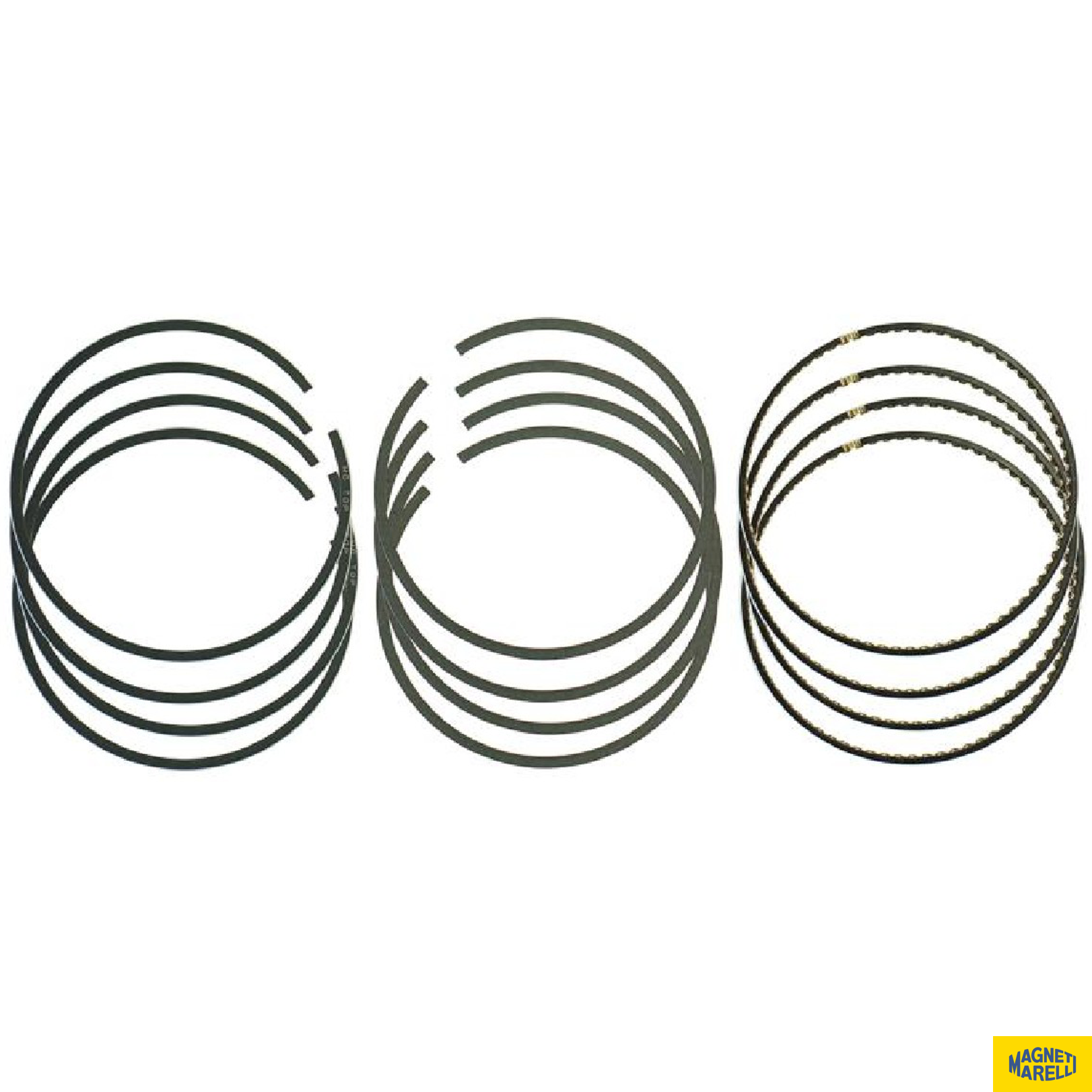 Jogo de Anéis do Pistão STD 4 Cilindros para Mitsubishi Lancer e Pajero Tr4 - Magneti Marelli - JA39002 - (1)