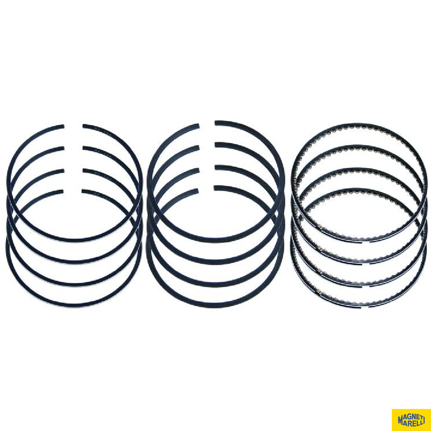 Jogo de Anéis do Pistão 1,00 4 Cilindros para Chevrolet Blazer e S10 - Magneti Marelli - JA04010.100 - (1)