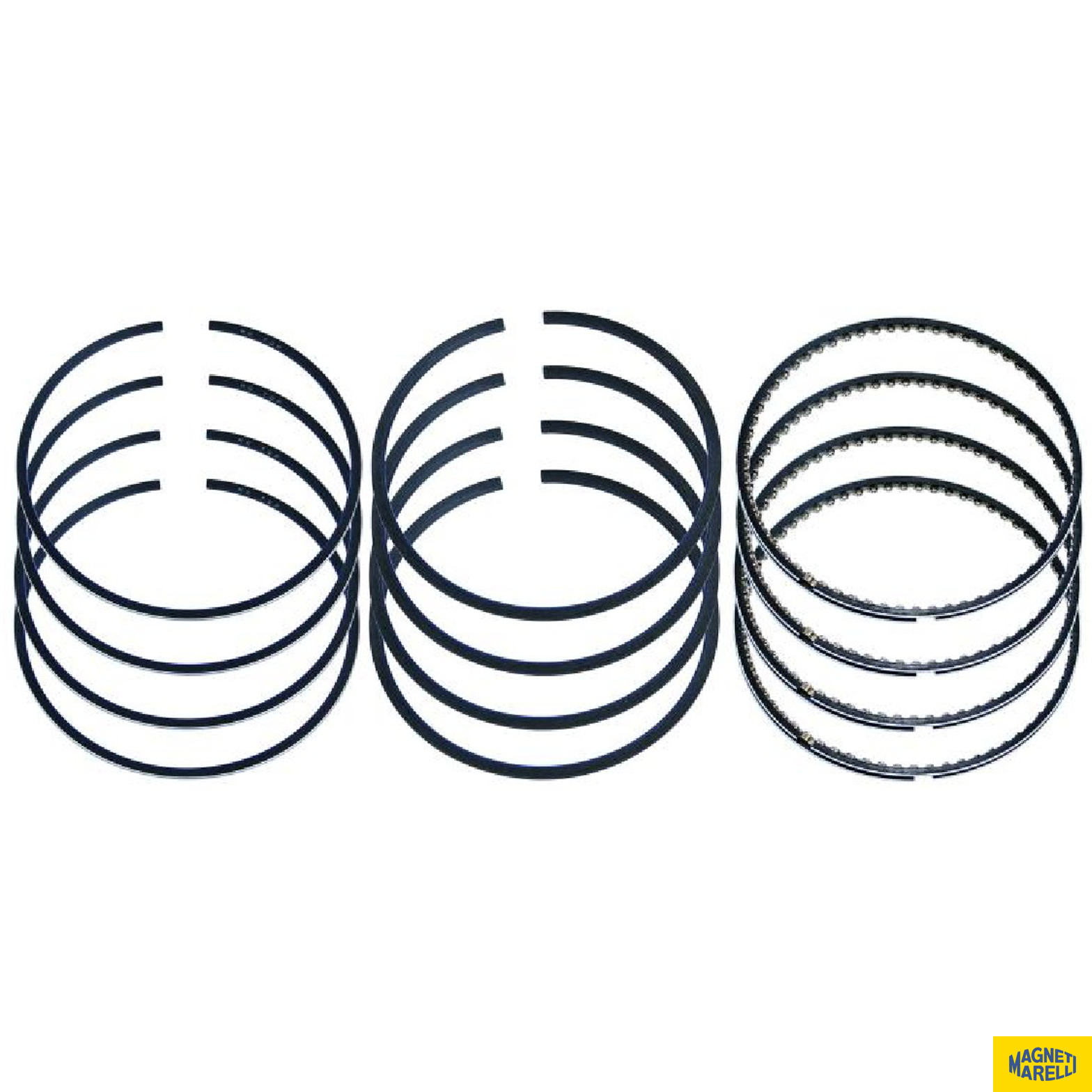 Jogo de Anéis do Pistão 0,50 4 Cilindros para Chevrolet Blazer e S10 - Magneti Marelli - JA04010.50 - (1)