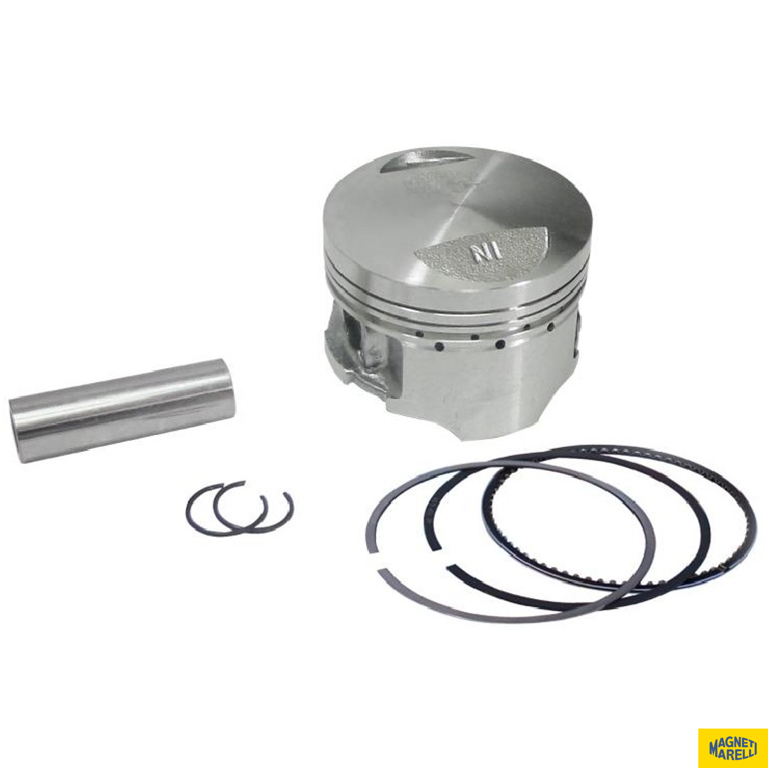 Pistão e Anéis 0,50 para Moto - Magneti Marelli - PA41003.50 - (1)