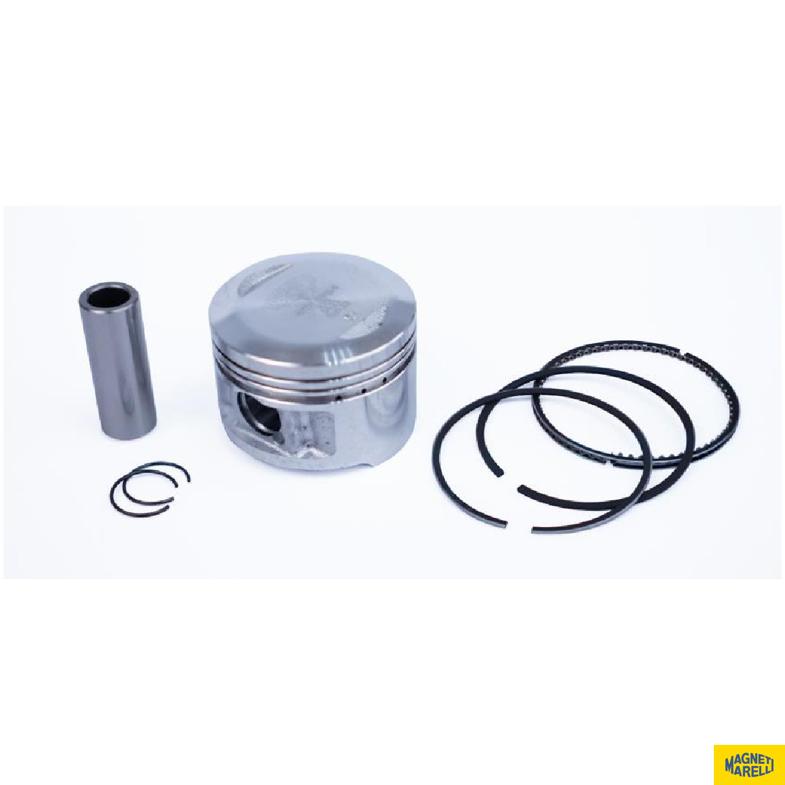 Pistão com Anéis 0,25 para Moto para Yamaha XTZ 125 e YBR 125 - Magneti Marelli - PA42001.25 - (1)