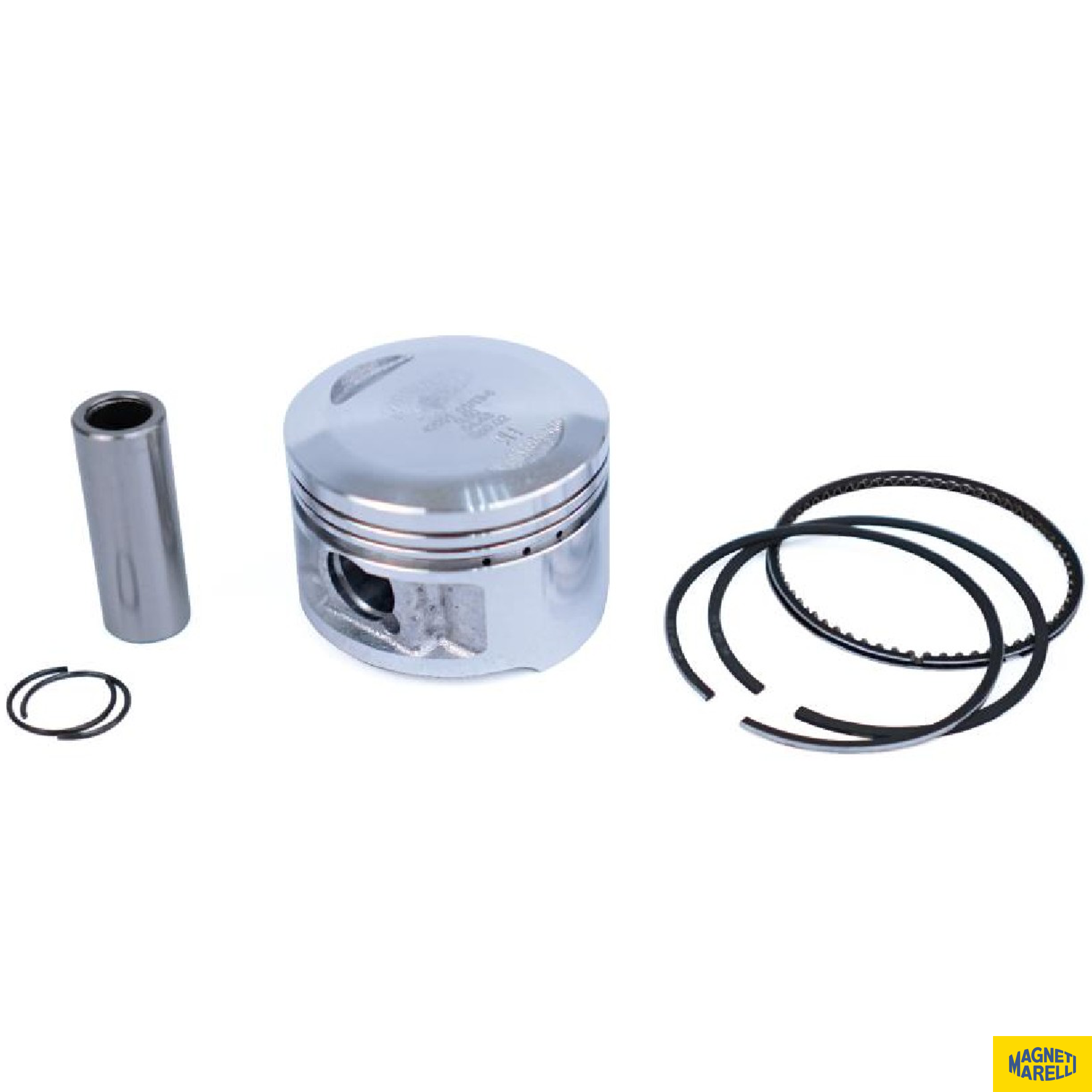 Pistão com Anéis 0,50 para Moto para Yamaha XTZ 125 e YBR 125 - Magneti Marelli - PA42001.50 - (1)