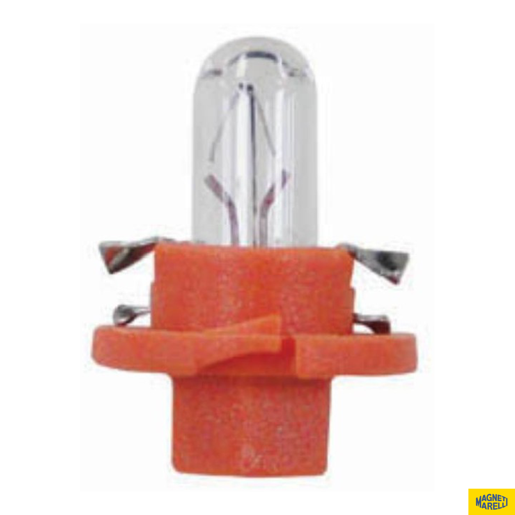 Lâmpada Luz Do Painel / 12V 1,1W Bx8,4D Laranja Standard Pinguinho - Magneti Marelli - LMM2473MFX6 - (1)