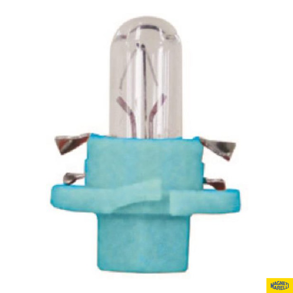 Lâmpada Luz Do Painel / 12V 1,2W B8.4D 12.5 Azul Standard Pinguinho - Magneti Marelli - LMM2351MF6 - (1)