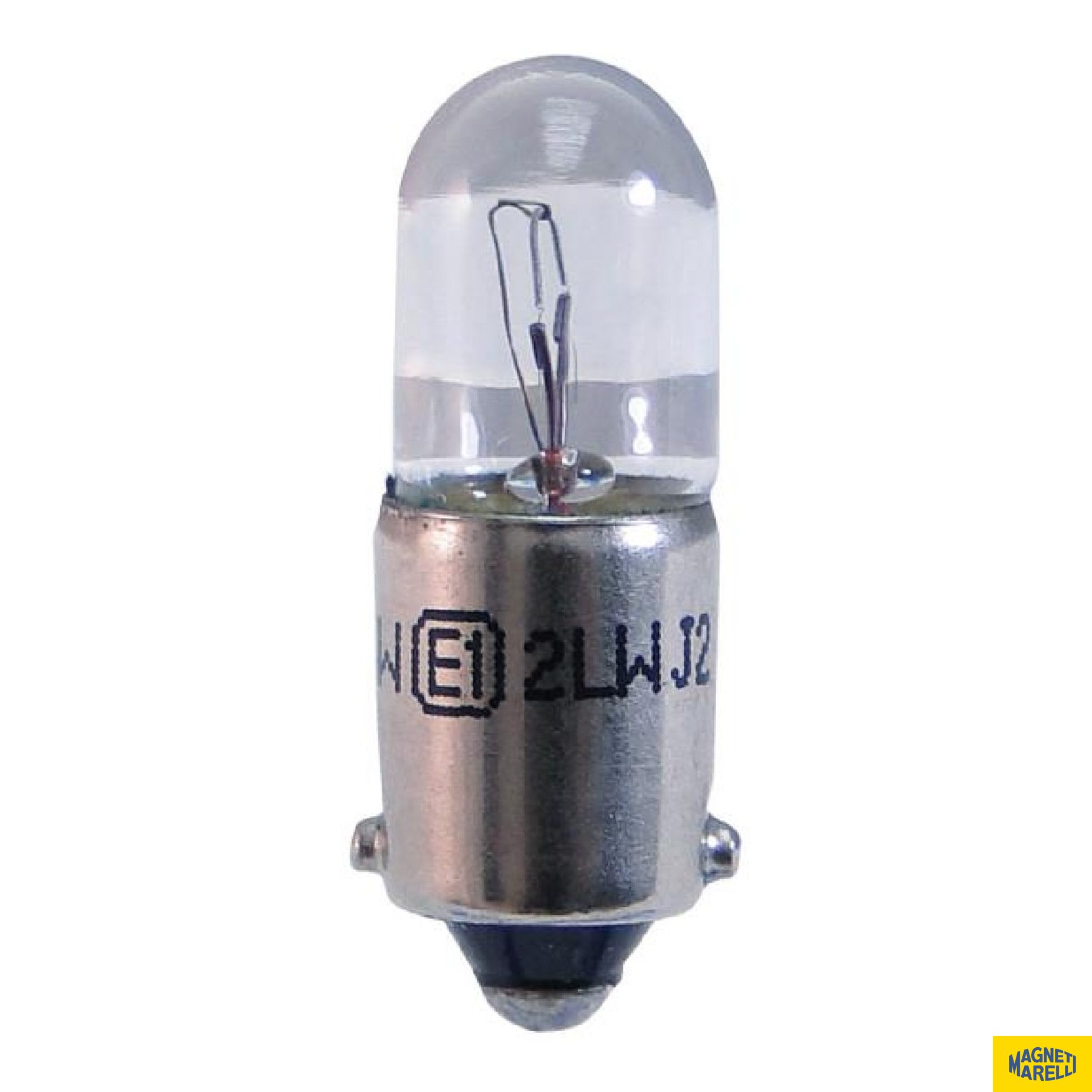 Lâmpada Luz Do Teto / 12V 4W Ba9S T4W Super - Magneti Marelli - LMM3893CB - (1)