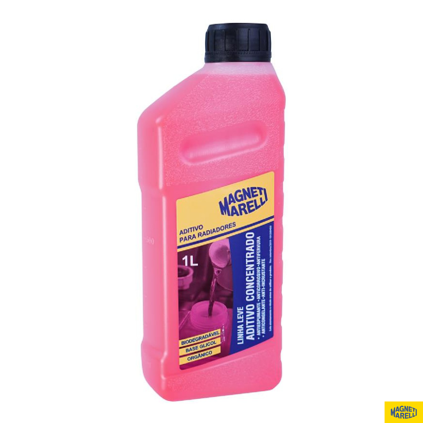 Aditivo para Radiador Rosa Concentrado Orgânico 1 Litro - Magneti Marelli - FRMM6005 - (1)