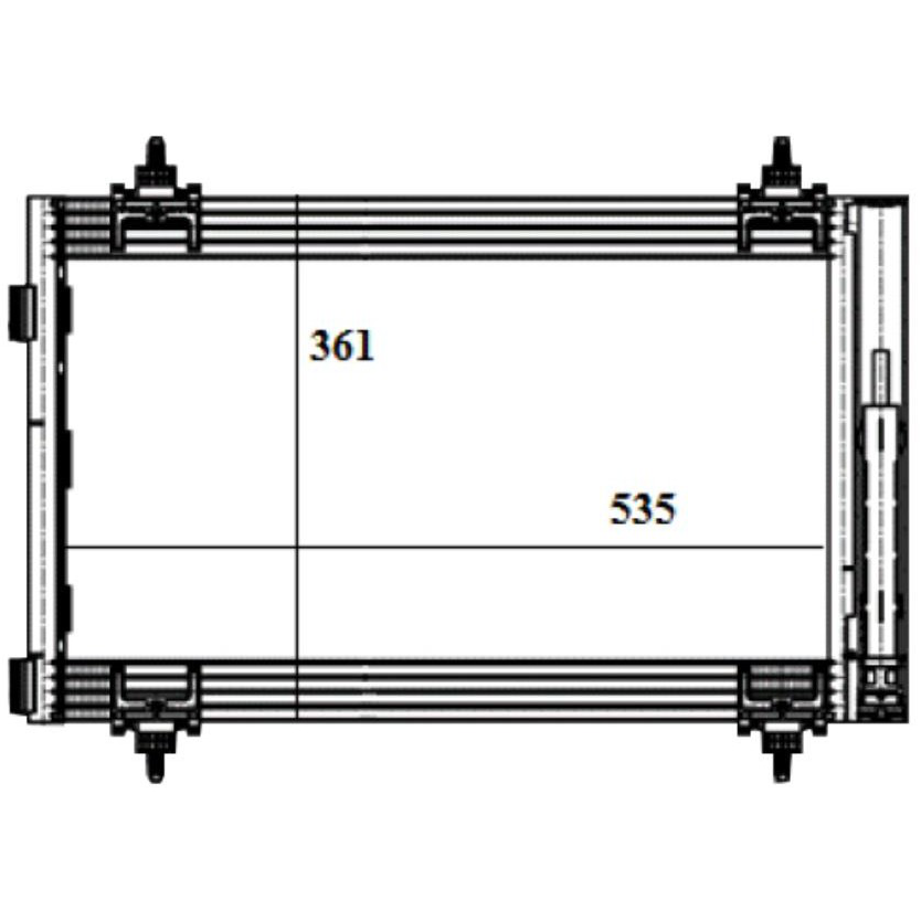 Condensador Do Ar Condicionado - Magneti Marelli - CMM5012CI - (2)