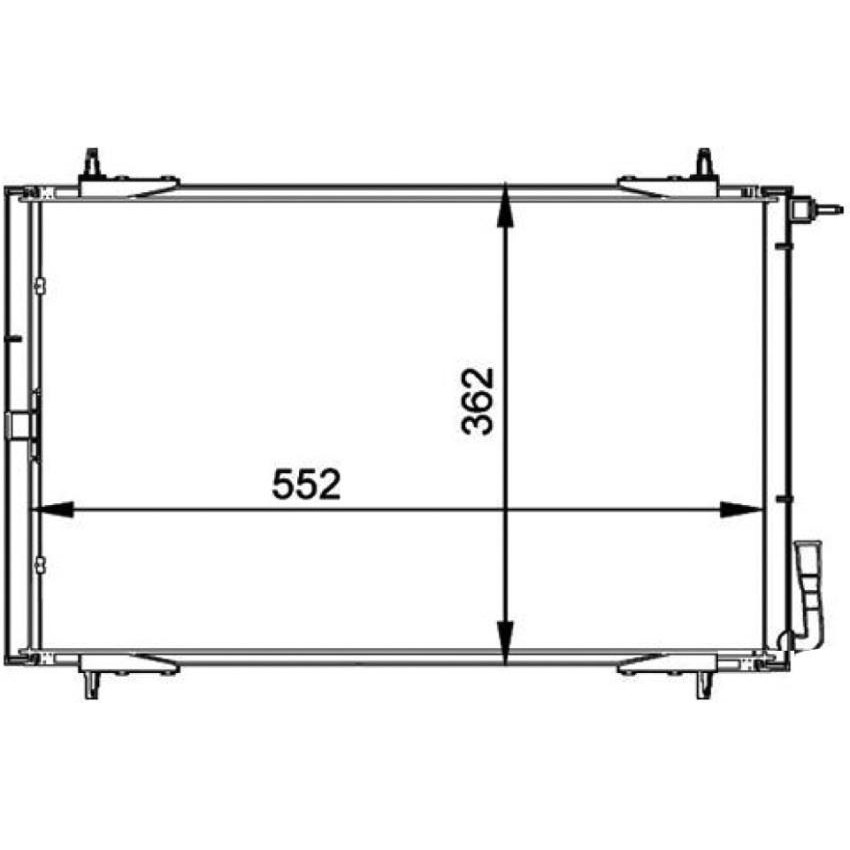 Condensador Do Ar Condicionado - Magneti Marelli - 351037511MM - (2)