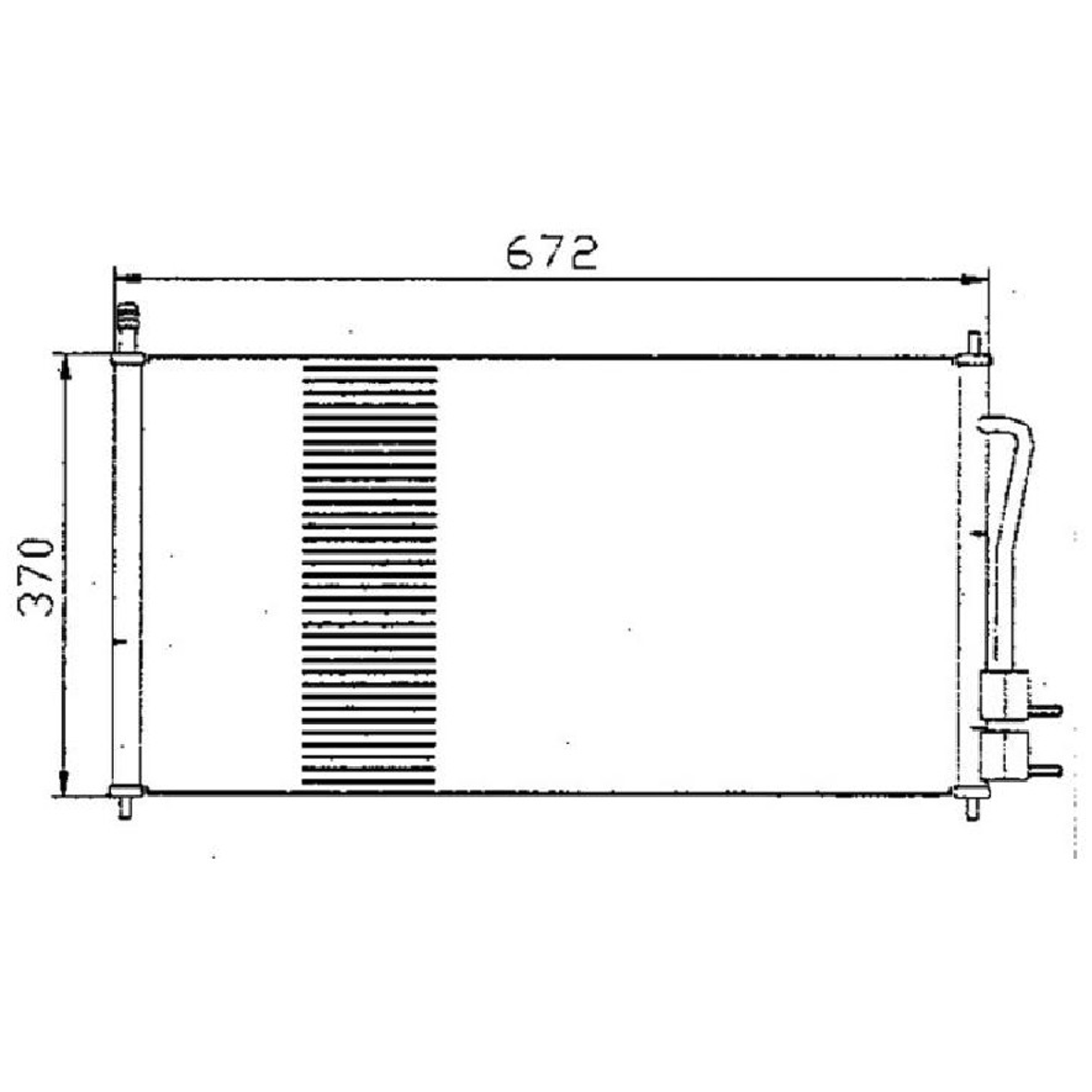Condensador Do Ar Condicionado - Magneti Marelli - 351037471MM - (2)