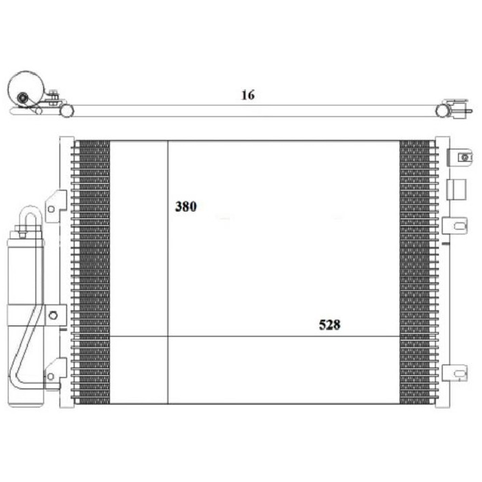 Condensador Do Ar Condicionado - Magneti Marelli - CMM5013RE - (2)