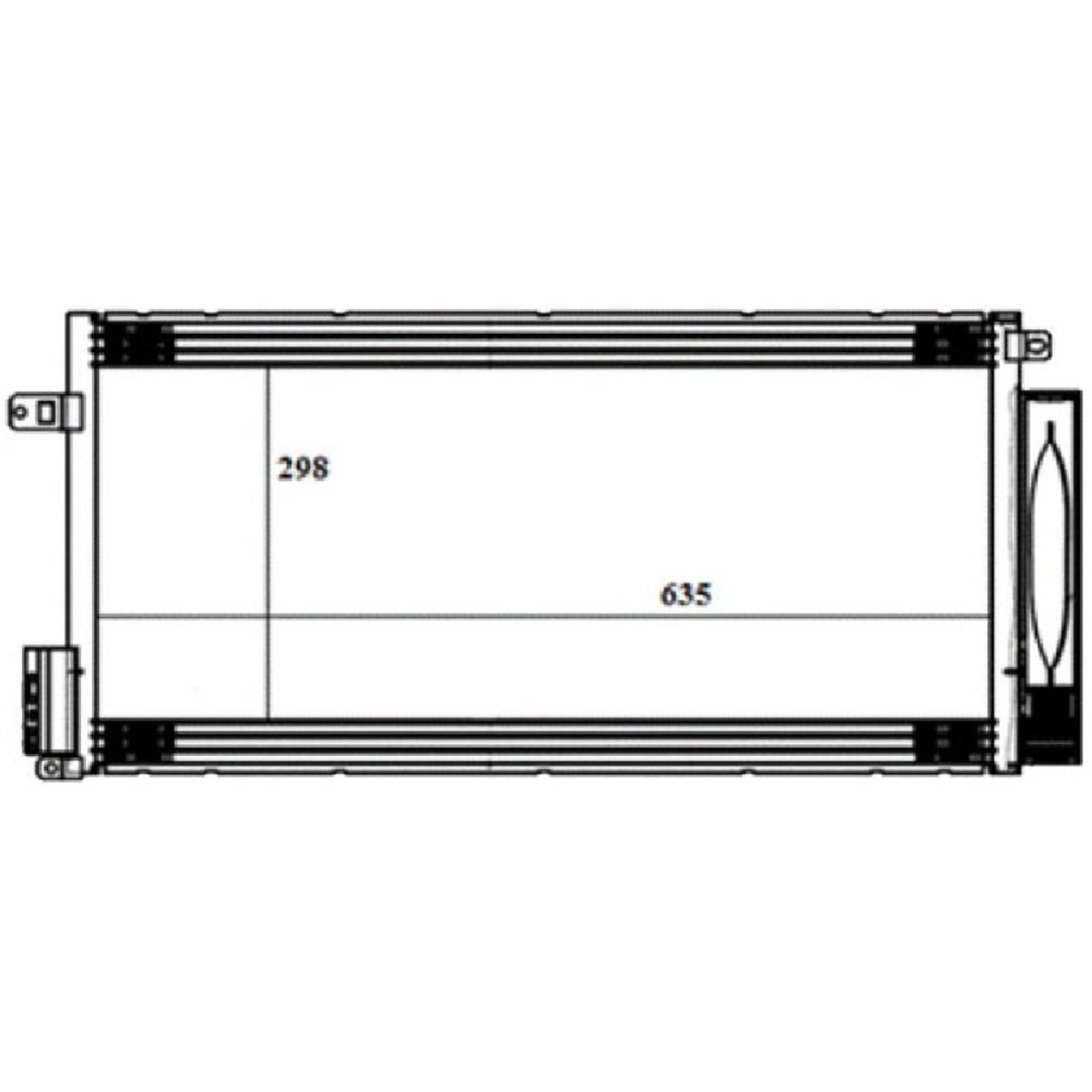 Condensador Do Ar Condicionado - Magneti Marelli - CMM5011FT - (2)