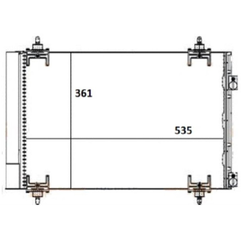 Condensador Do Ar Condicionado - Magneti Marelli - CMM5003PE - (2)