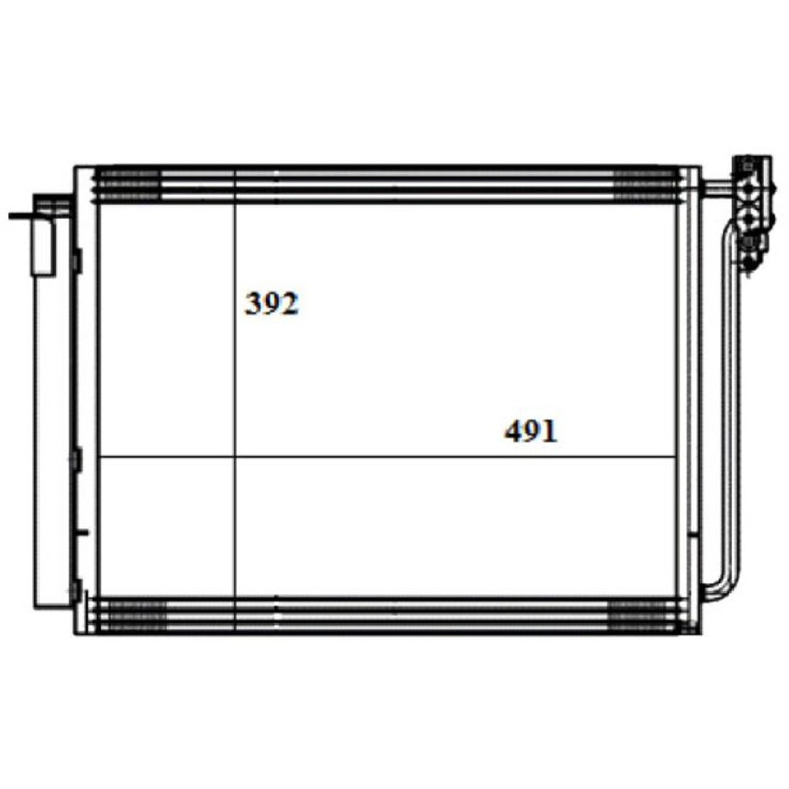 Condensador Do Ar Condicionado - Magneti Marelli - CMM5010BM - (2)